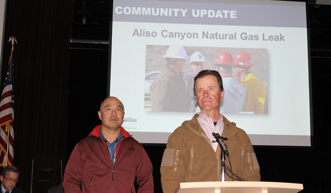 Chief Operating Officer Bret Lane and Senior Vice President for Gas Operations and System Integrity Jimmie Cho