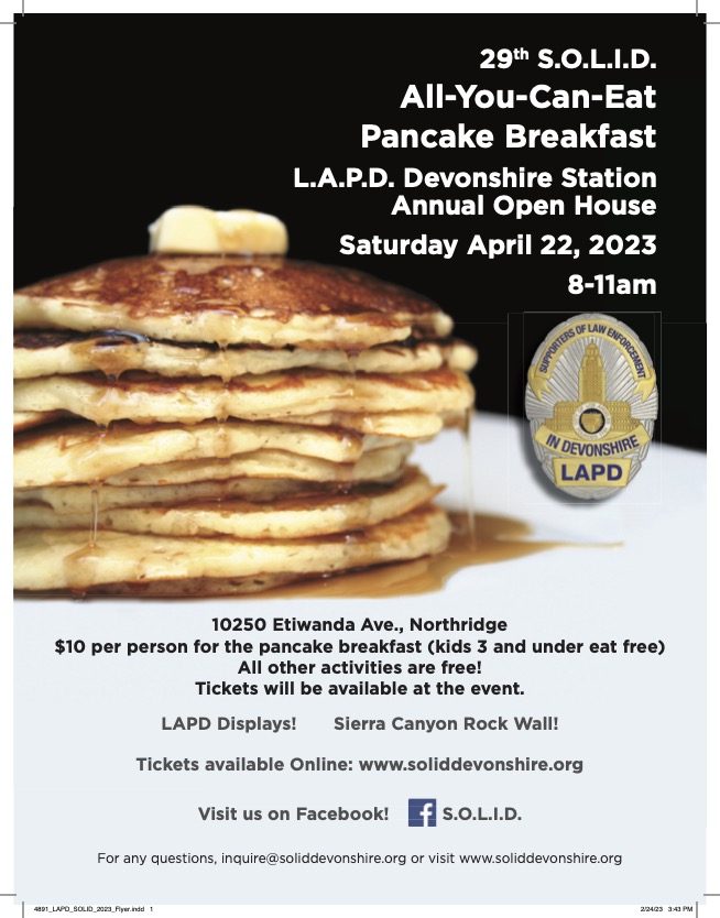 Pancake breakfast