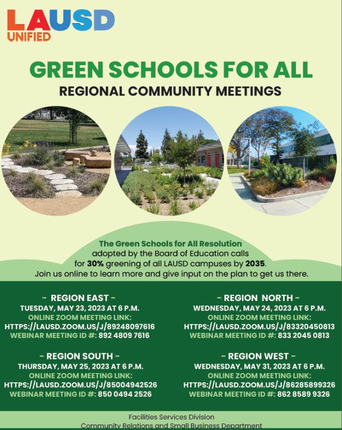 Green Schools Meeting
