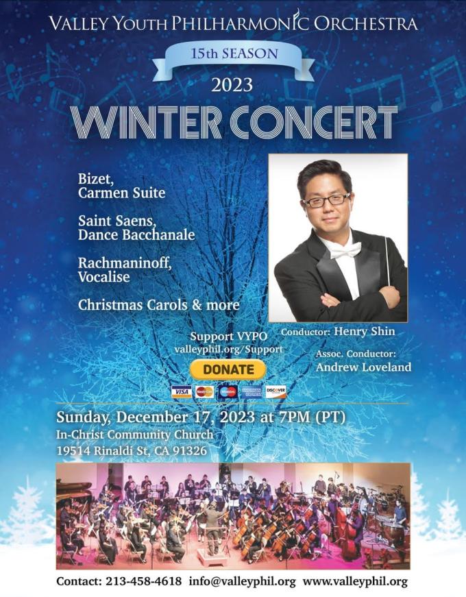 Valley Youth Philharmonic Concert