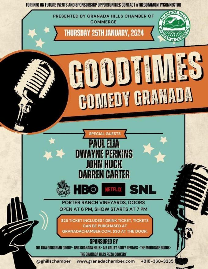 good times comedy granada