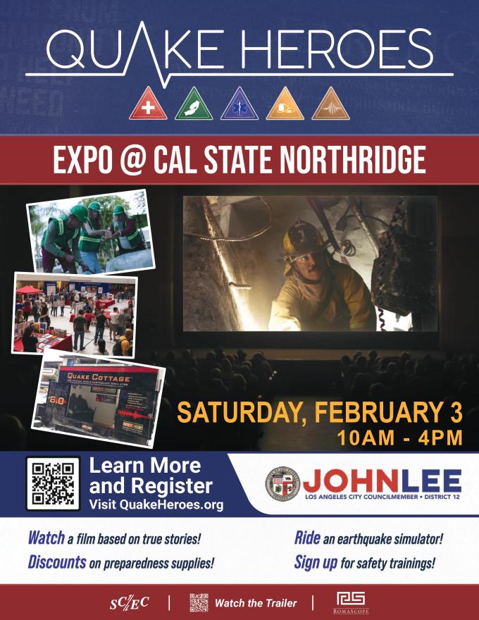 quake heroes event