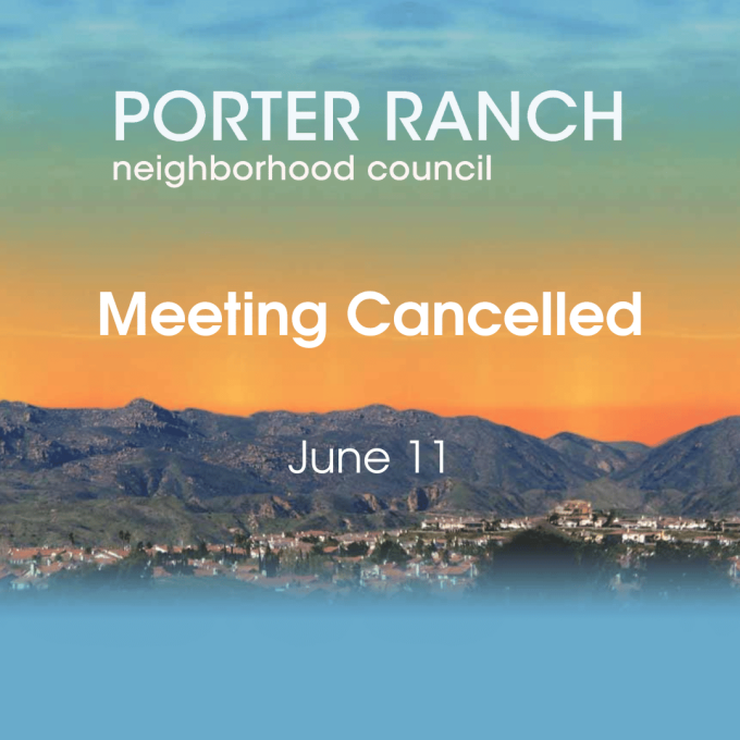 meeting cancelled
