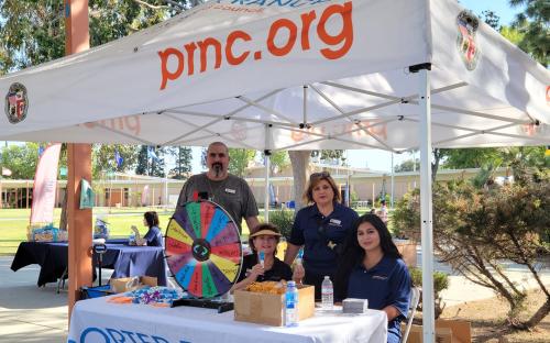 PRNC at outreach event